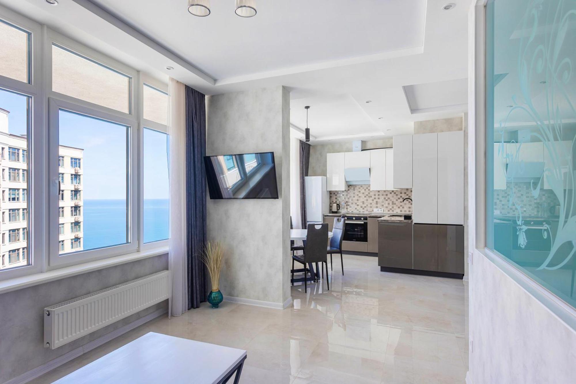 Direct Sea View Apartment โอเดสซา ภายนอก รูปภาพ